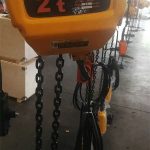 Fixed 2-ton electric chain hoist