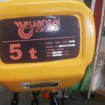 Fixed 5-ton electric chain hoist