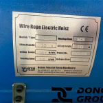 Hoist nameplate