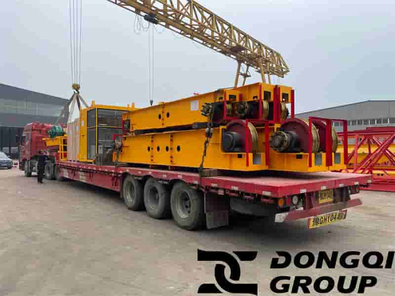 QD overhead crane without main beam sent to Pakistan