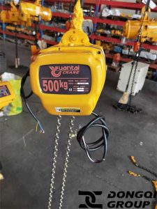 0.5 ton electric chain hoist