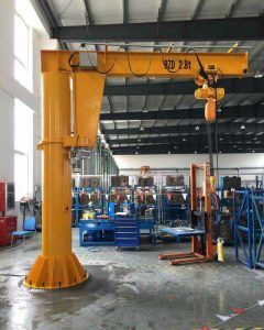 Cẩu quay điện 2.8 tấn, quay cần bằng điện, nâng hạ bằng điện