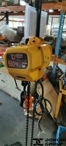 Fixed 0.5 ton electric chain hoist (1)