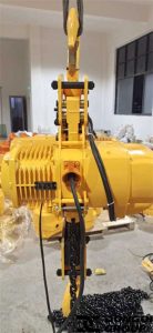 Fixed electric chain hoist