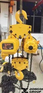 Fixed electric chain hoist
