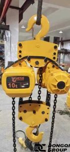Fixed electric chain hoist