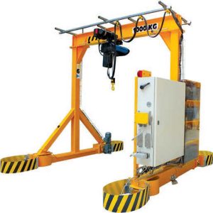 Granada Material Handling supply Comege motorised gantry cranes.