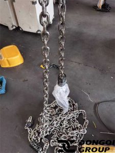 Nickel plated chain