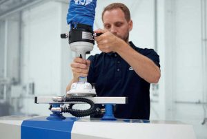 Schmalz has launched three new operator handles to use with its JumboFlex modular vacuum tube lifter system.
