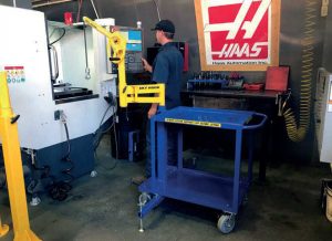 The Sky Hook range of portable cranes is manufactured by Syclone Attco..