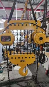 20 ton Double speed electric chain hoist