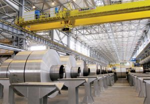 SCX Special Projects recently supplied process cranes to a UK paper mill and an aluminium plant in Oman.