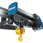 Columbus McKinnon’s Shaw-Box SK wire rope hoists are big sellers in the North American hoisting industry