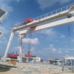 A gantry crane by BVS in Egypt