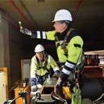 Analysing gear oil for wear traces such as rust or metal particles can help to identify issues with cranes that are in use at all times, in industries inc