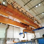 Konecranes conducted oil analysis on eight of the 11 double-girder bridge cranes at the Palm paper operations in Germany
