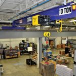 ControlMaster anti-sway system in a busy environment