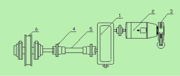 Crane traveling mechanism