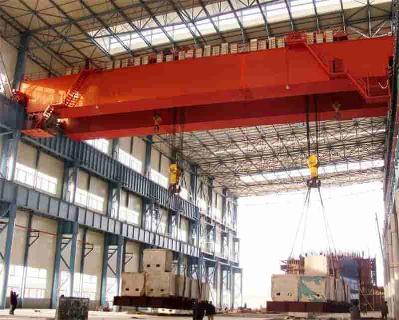 QD Type 20 ton Double Girder Overhead Crane