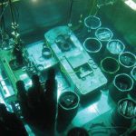 After segmentation, the cut Steam Separator Cyclones were flattened by an underwater press and packaged by Wuergassen BWR, Germany