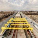 Munk supplied three 30-ton custom-built double girder overhead gantry cranes for this US project