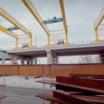 Munk supplied three 30-ton custom-built double girder overhead gantry cranes for this US project