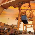 Container gantry crane