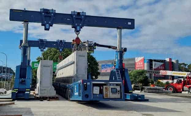 Enerpac gantry system leaps into action on Sydney rail project