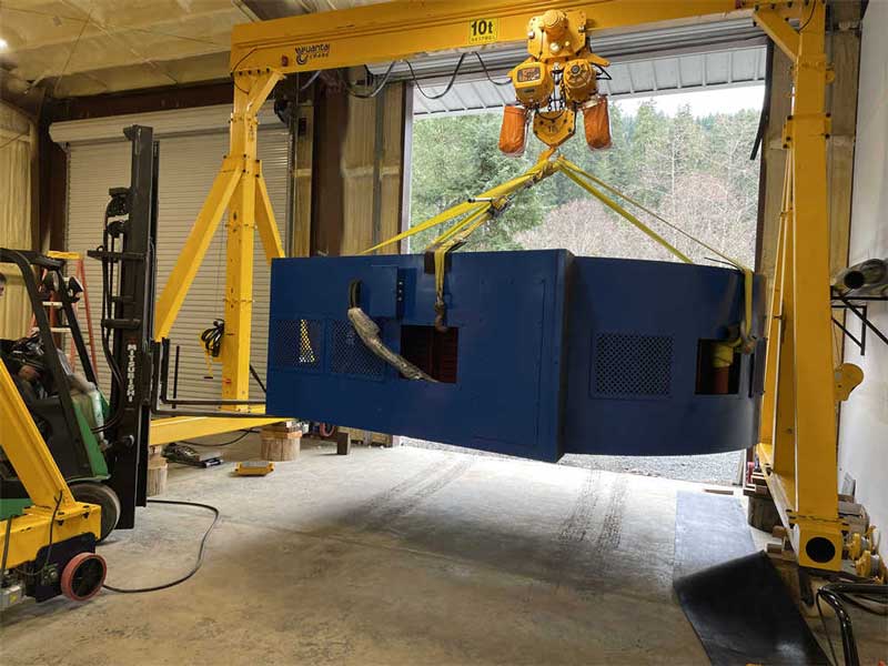 10 tons portable gantry crane