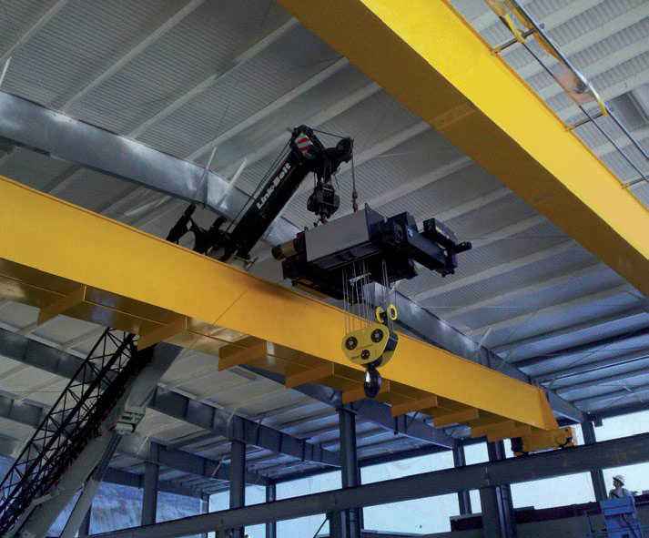 Bridge cranes and European electric hoists