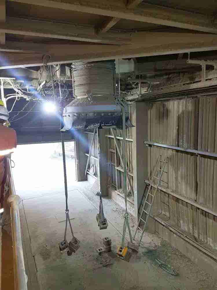 install bespoke winch for building products firm