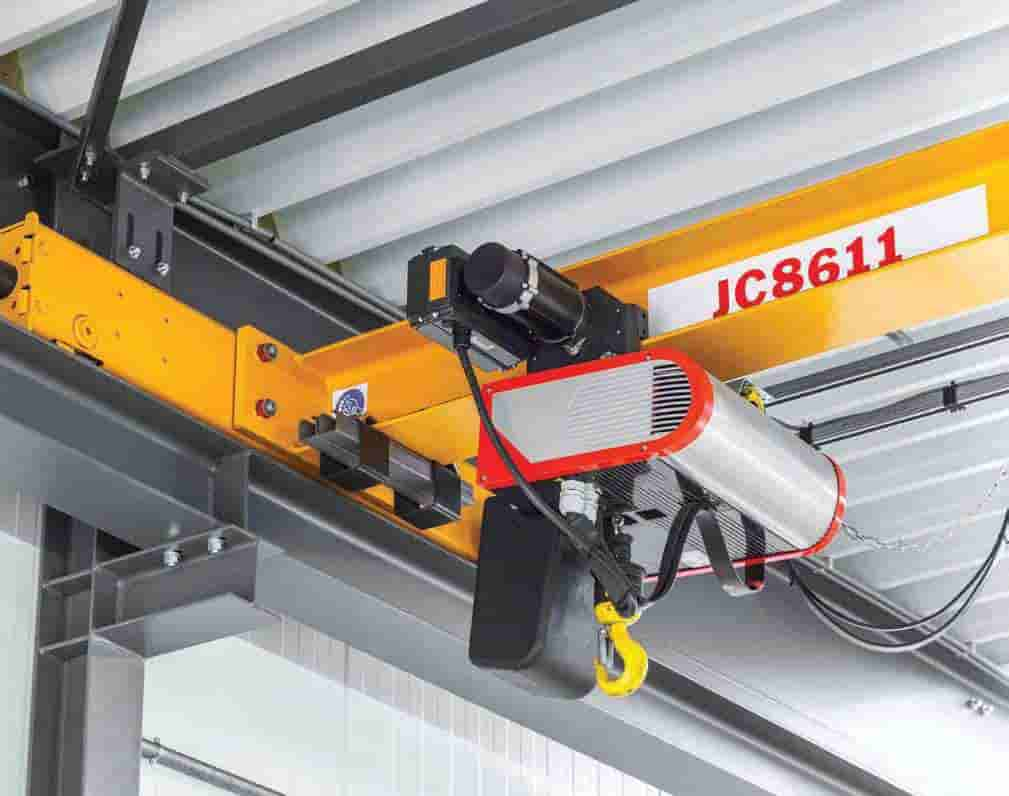 overhead crane in Australia steel factory