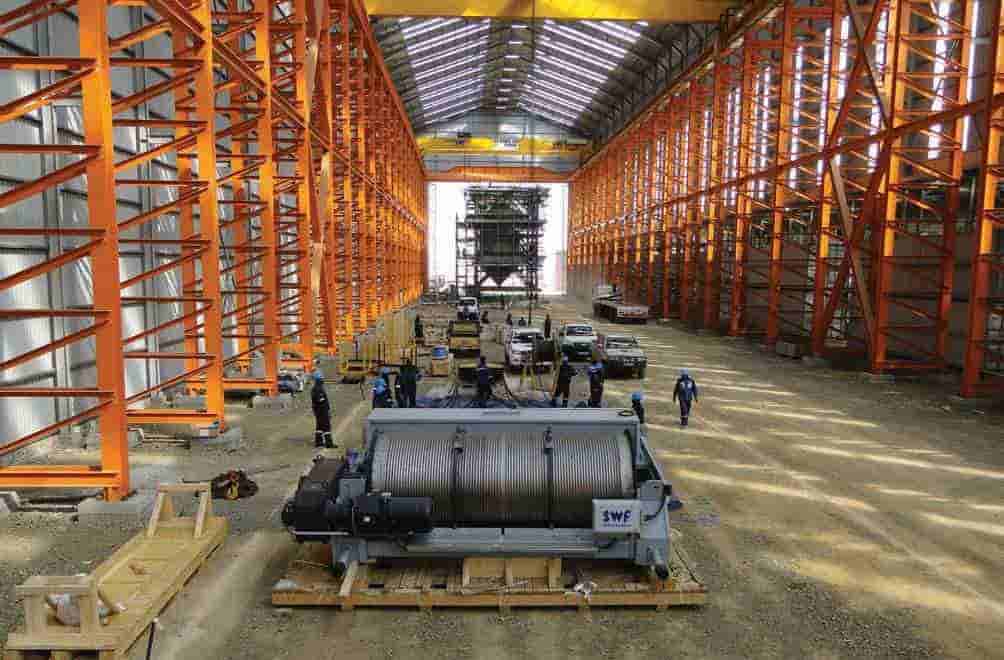 Project at fabrication business Hydra Arc in South Africa