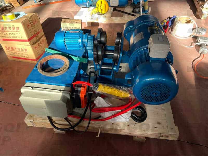 CD type low headroom electric wire rope hoist