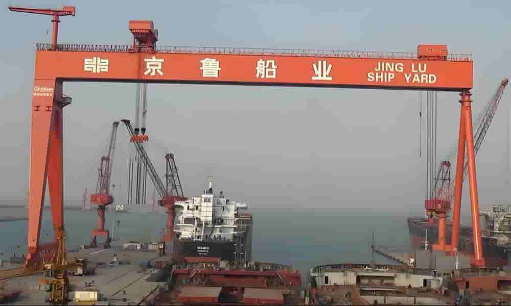 450t shipbuilding gantry crane