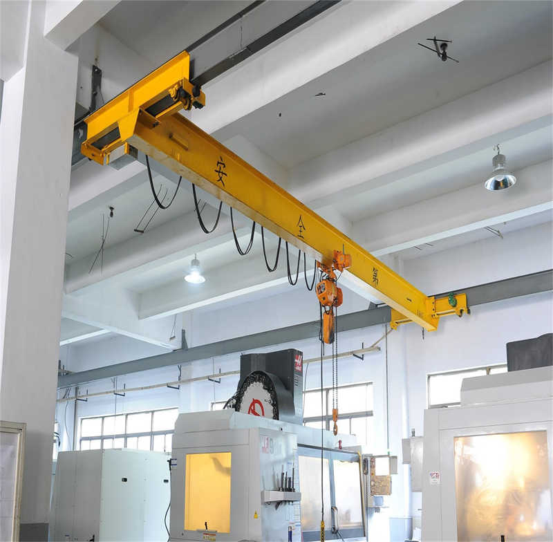 10 tons electric single beam bridge crane