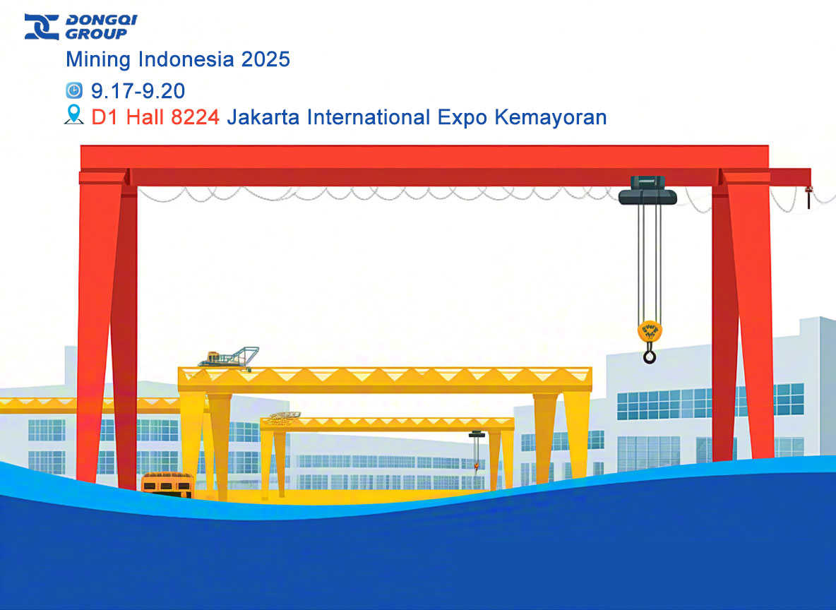 Visit Dongqi Crane at ICON & IMEX 2025 in Indonesia