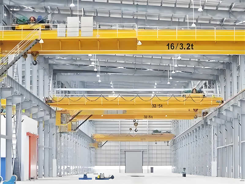 32/5t electric double-girder bridge crane