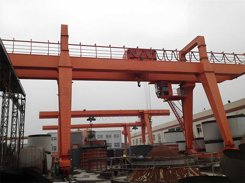 50-ton double girder gantry crane (2)