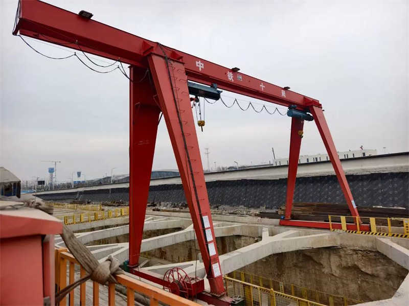 16t-22m Box-Type Single Girder Gantry Crane