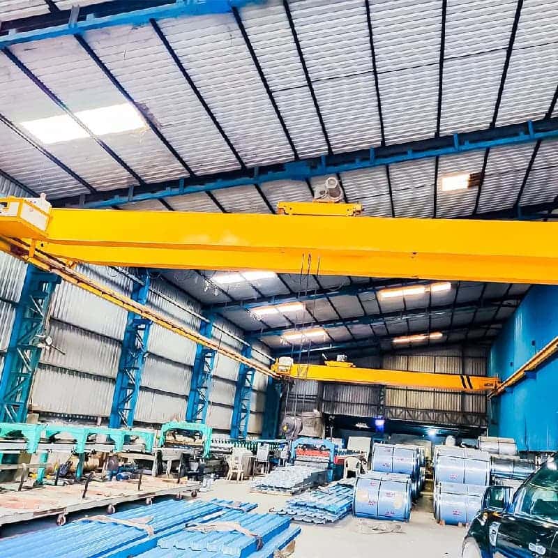 Steel Mill Workshop 40T Double Girder Overhead Crane