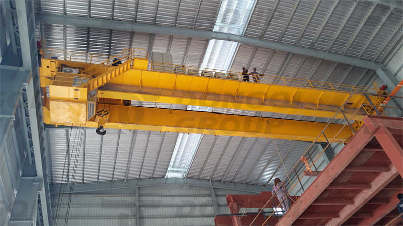 Installation and testing of double beam overhead crane
