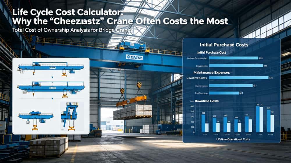 Life Cycle Cost Calculator Why the “Cheapest” Crane Often Costs the Most