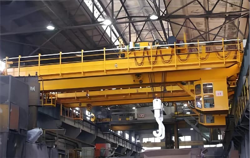 Qdy Type 16-3.2tons & 20-5tons Hook Bridge Casting Crane for Metallurgical Plant